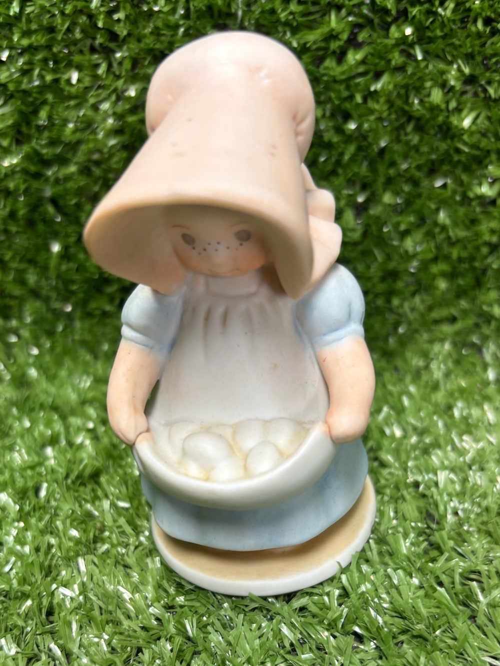 Vintage Homco Circle Of Friends Masterpiece "Rejoice In The Bounty Of The Lord"